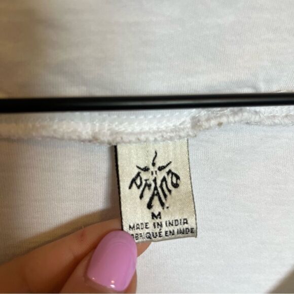 prAna Women's V-Neck Embroidered Shirt - Picture 8 of 10